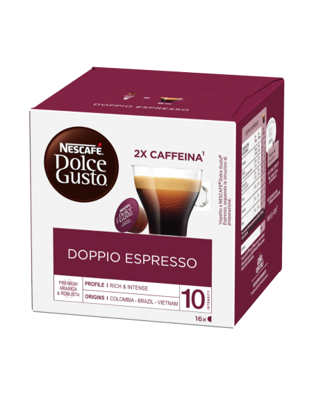 Nestlè - kapsule Nescafè Dolce Gusto - Doppio Espresso - 16 kom