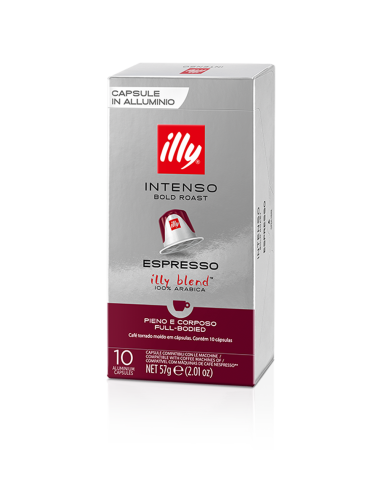 Kava Illy - Nespresso kompatibilne kapsule - Intenso - 10 kom