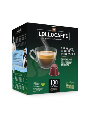 Lollo - Nespresso -Passione Espresso Nero - 100 kom