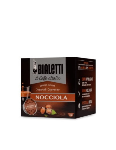 Kava Bialetti - kapsule - NOCCIOLA - LJEŠNJAK - 12 kom