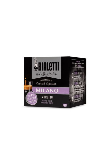 Kava Bialetti - kapsule - MILANO - 16 kom