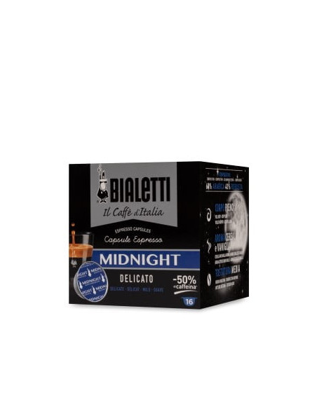 Kava Bialetti - kapsule - MIDNIGHT - 16 kapsula