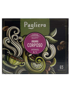 Pagliero Aroma Corposo – kapsule za Bialetti – 65 kom