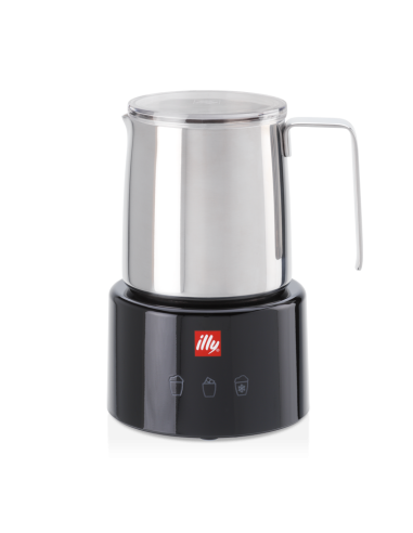 Pjenilica mlijeka ILLY - crna boja/inox