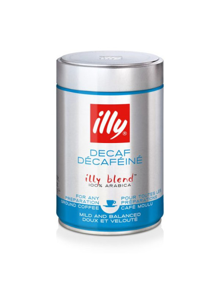 Illy mljevena kava, bez kofeina - 250g