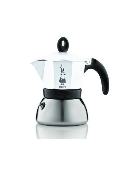 Moka - indukcijska - bijela - 6 šalica