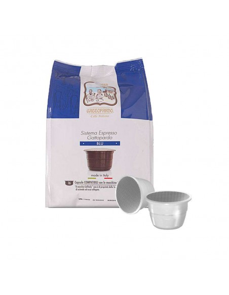 Gattopardo - Caffitaly - Blu - 16 kom