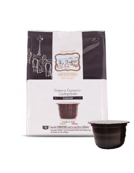 Gattopardo - Caffitaly - Dakar - 16 kom