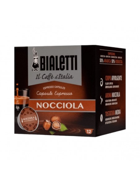 Kava Bialetti - kapsule - NOCCIOLA - LJEŠNJAK - 12 kom