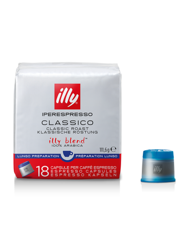 Kava Illy - Iperespresso Lungo - 18 kapsula