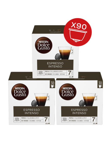 Nestlè - kapsule Nescafè Dolce Gusto - Espresso Intenso - 90 kom (3x30)