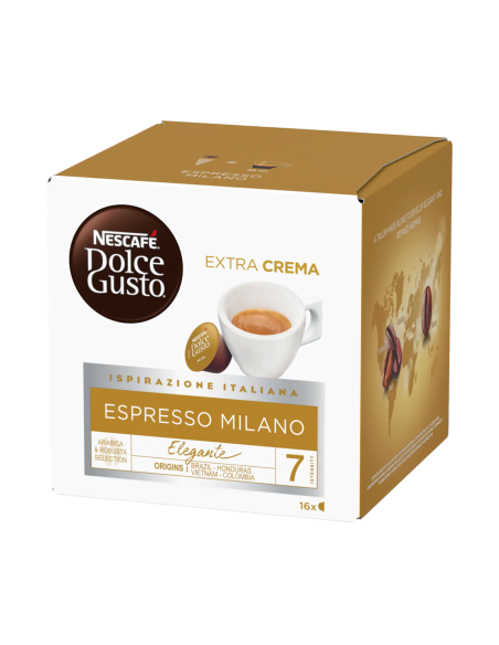 Nestlè - kapsule Nescafè Dolce Gusto - Espresso Milano - 16 kom