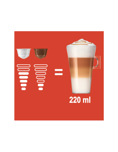 Nestlè - kapsule Nescafè Dolce Gusto - Latte macchiato caramel - informacije